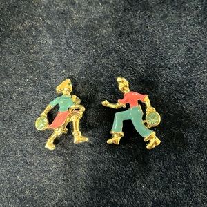 VTG Bowling Brooches